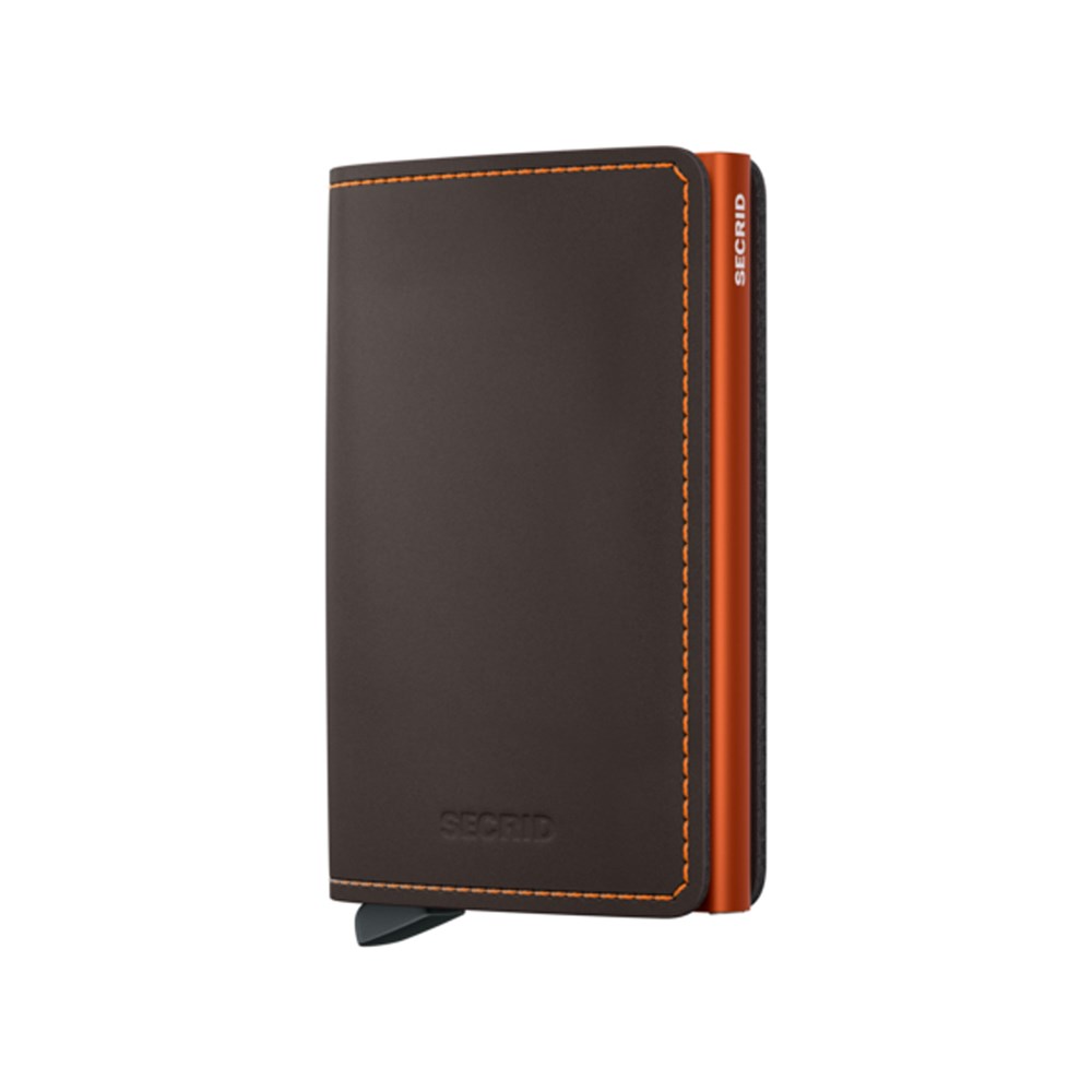 SECRID Slimwallet Matte Truffle-Orange