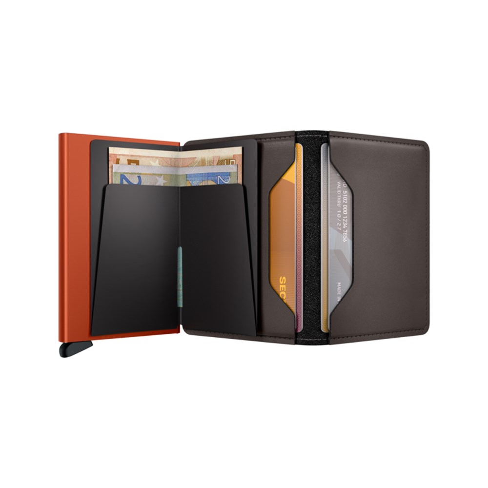 SECRID Slimwallet Matte Truffle-Orange