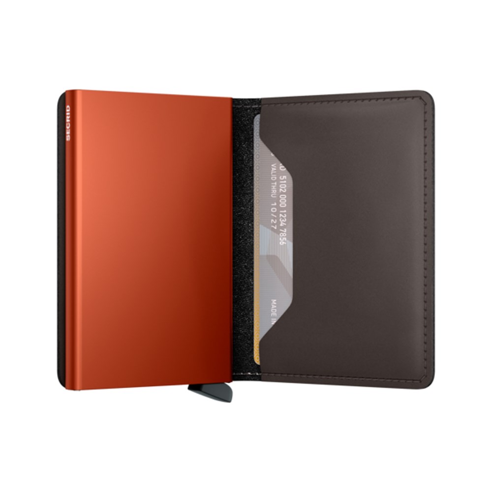 SECRID Slimwallet Matte Truffle-Orange