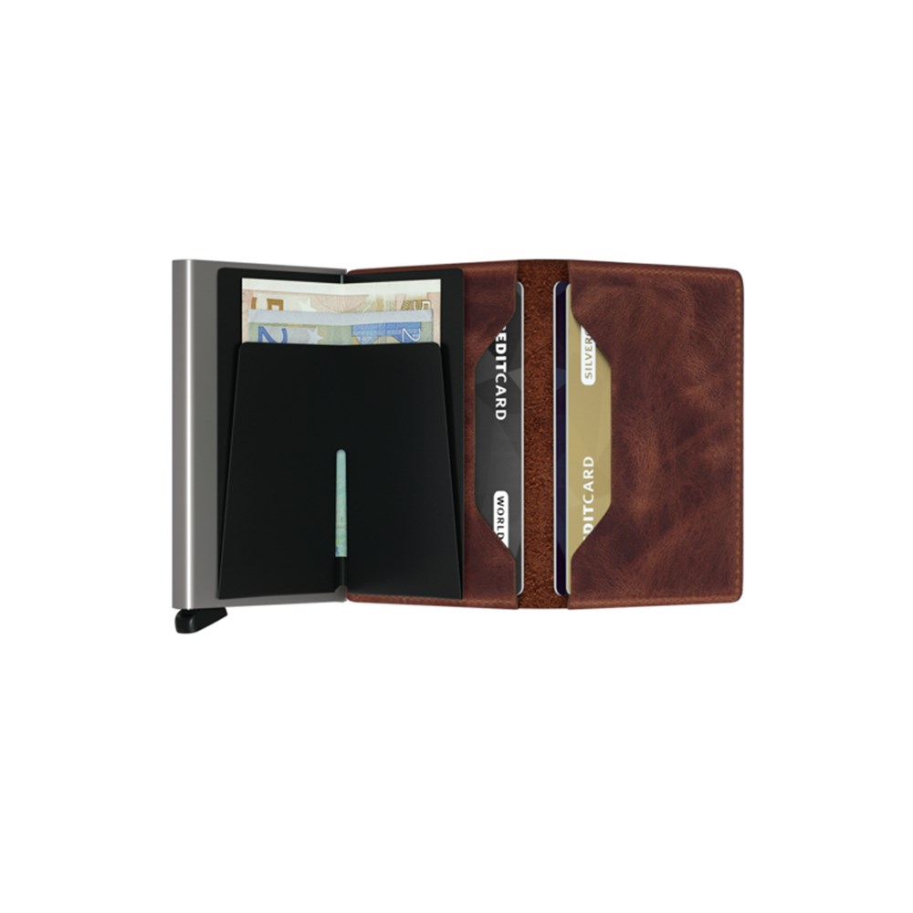 SECRID Slimwallet Vintage Brown