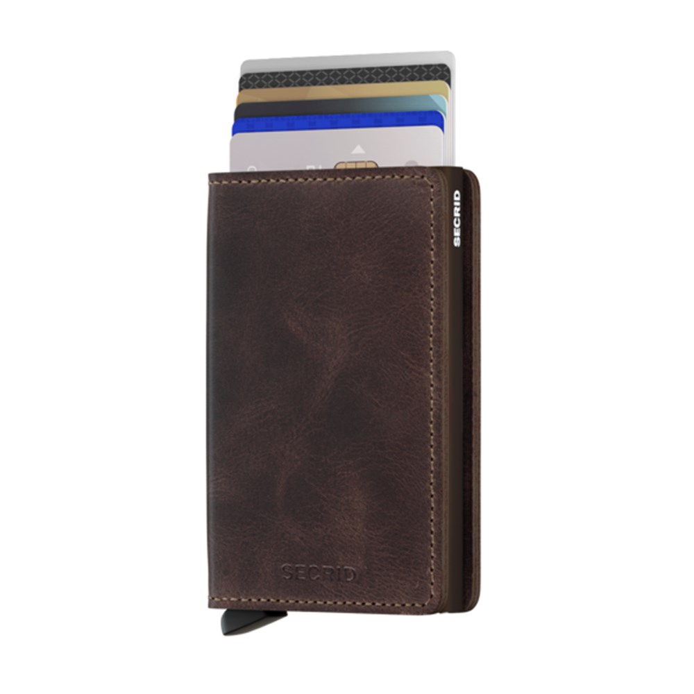 SECRID Slimwallet Vintage Chocolate