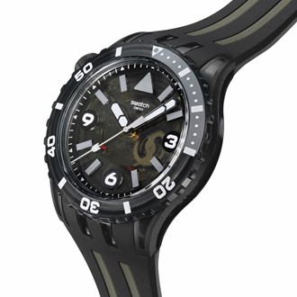 SWATCH BLACK SEA NETTLE