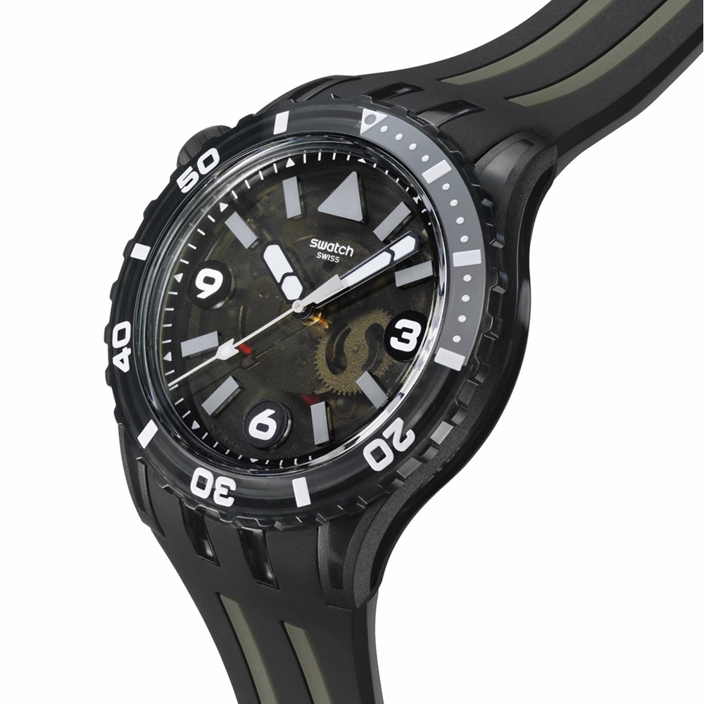 SWATCH BLACK SEA NETTLE