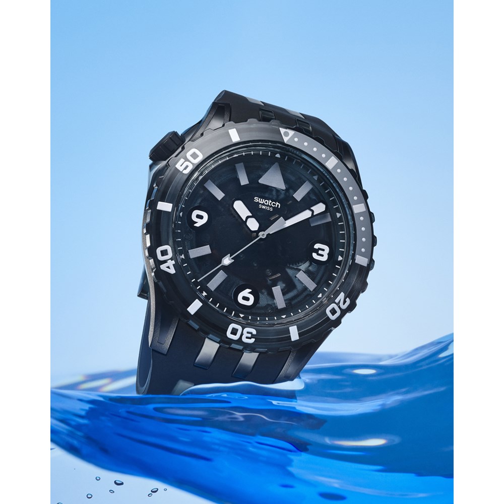 SWATCH BLACK SEA NETTLE