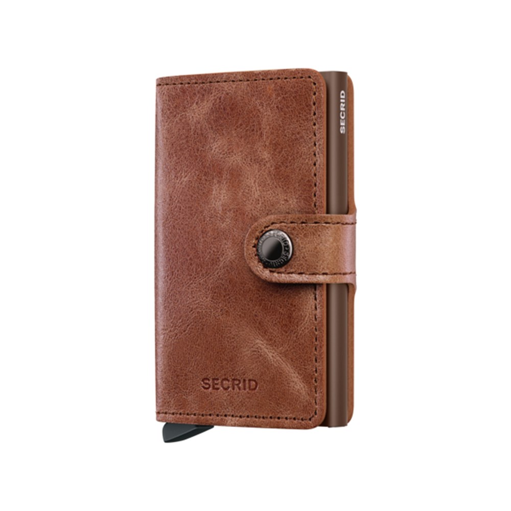 SECRID Miniwallet Vintage Cognac-Brown 