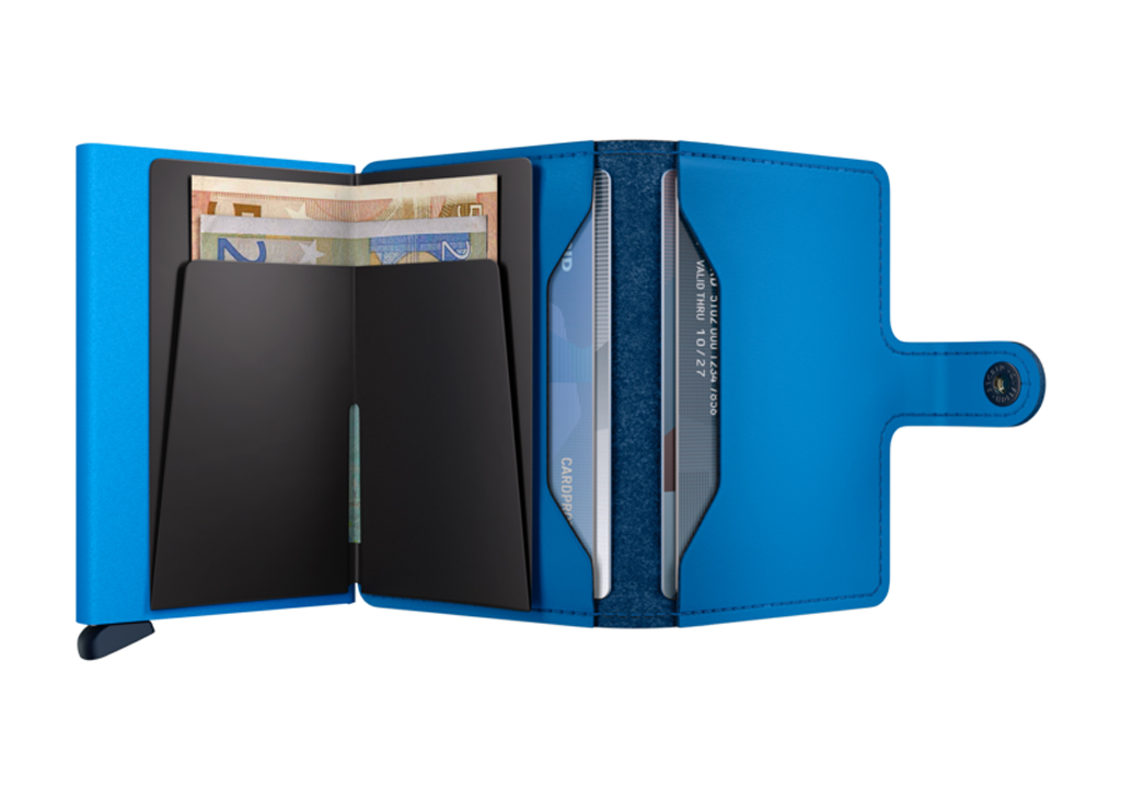 SECRID Miniwallet Yard Ultra-Blue lifestyle