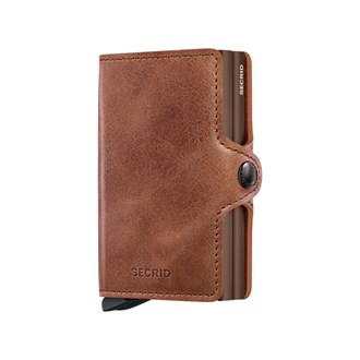 SECRID Twinwallet Vintage Cognac-Brown