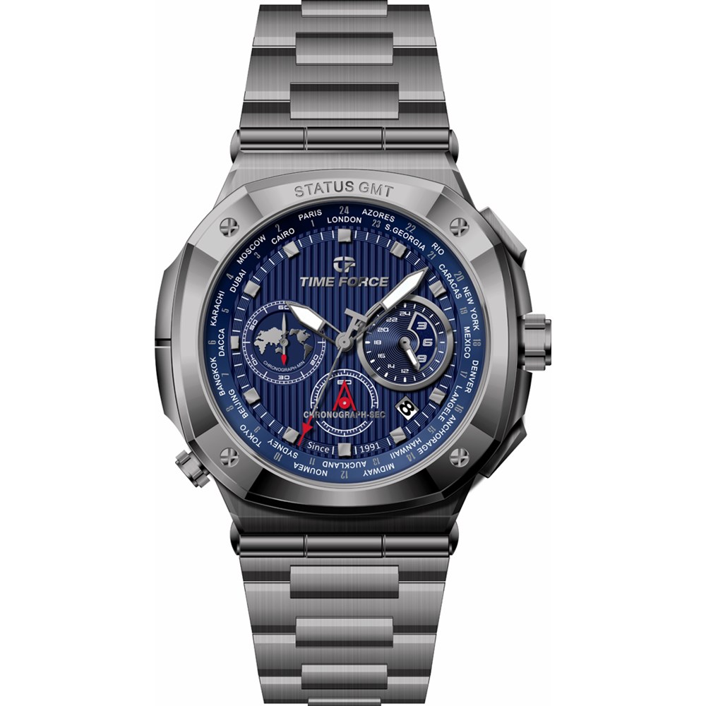 TIME FORCE STATUS ELITE GMT