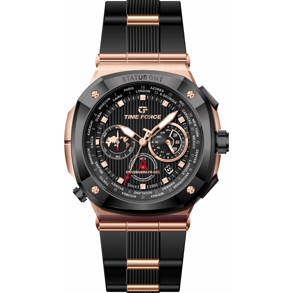TIME FORCE STATUS ELITE GMT