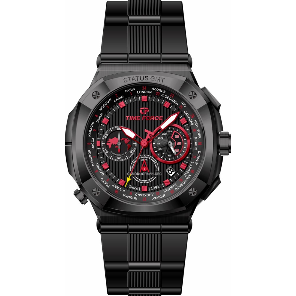 TIME FORCE STATUS ELITE GMT