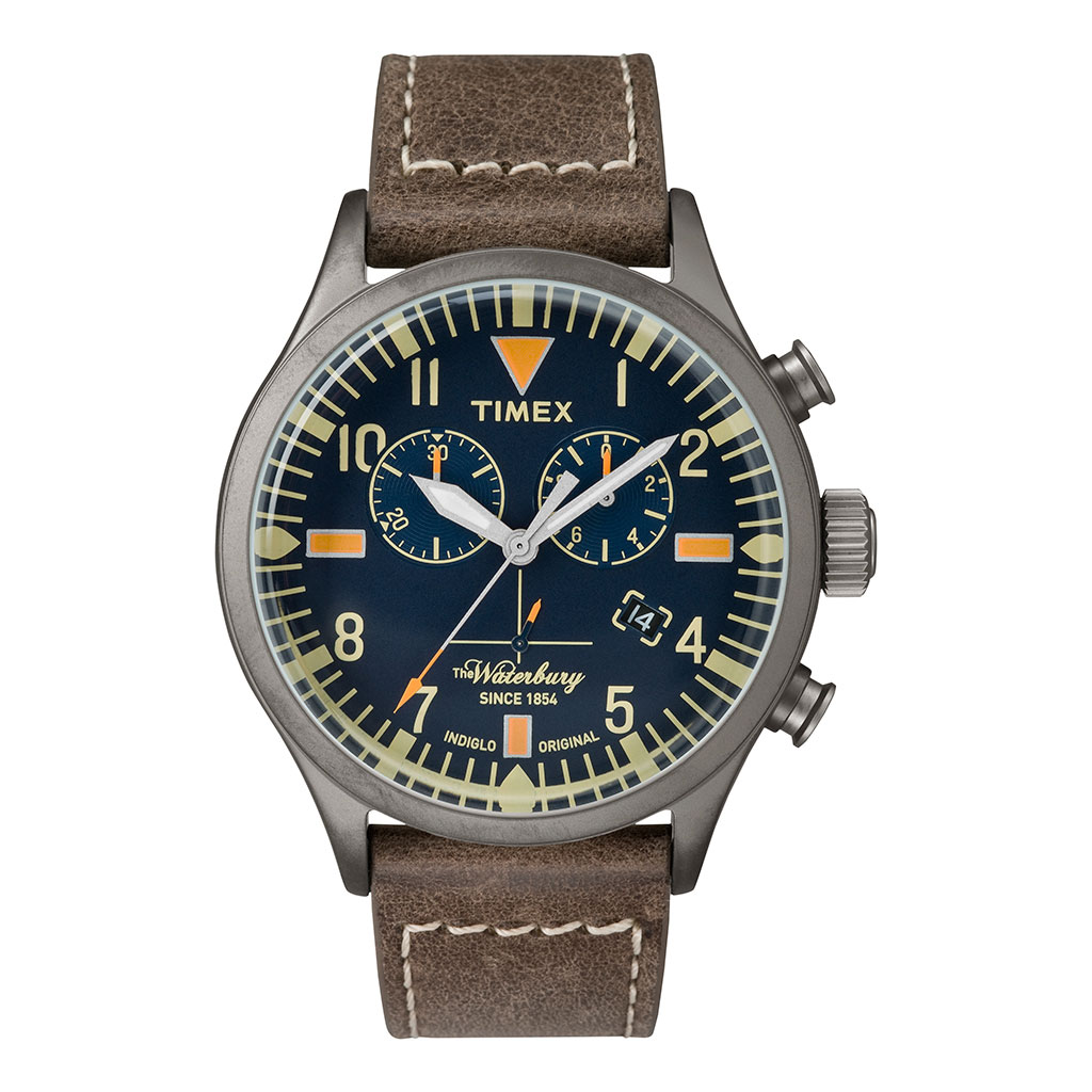 Timex cheap waterbury chronograph