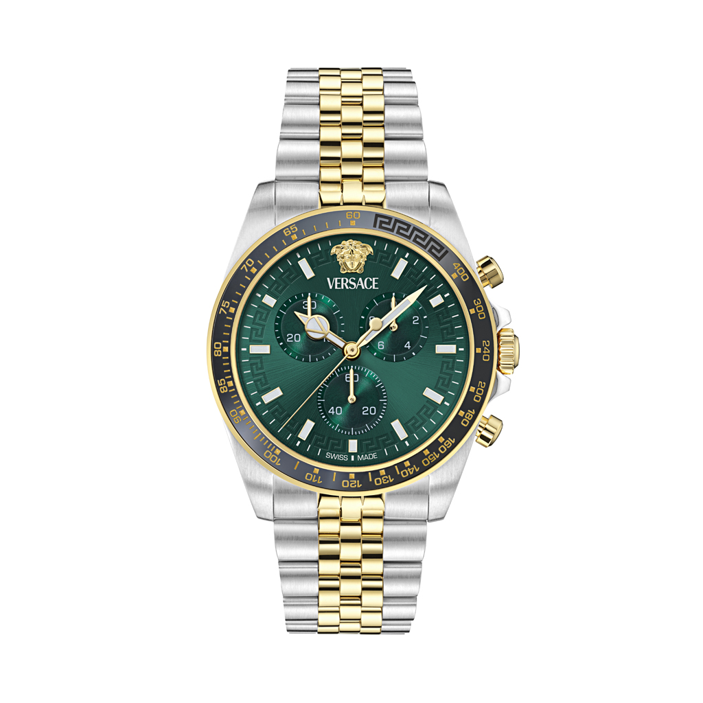 VERSACE GRECA CHRONO WAVE lifestyle