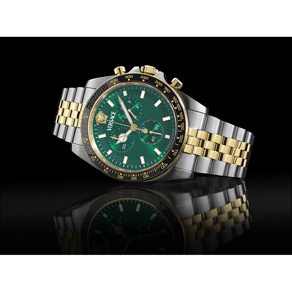 VERSACE GRECA CHRONO WAVE