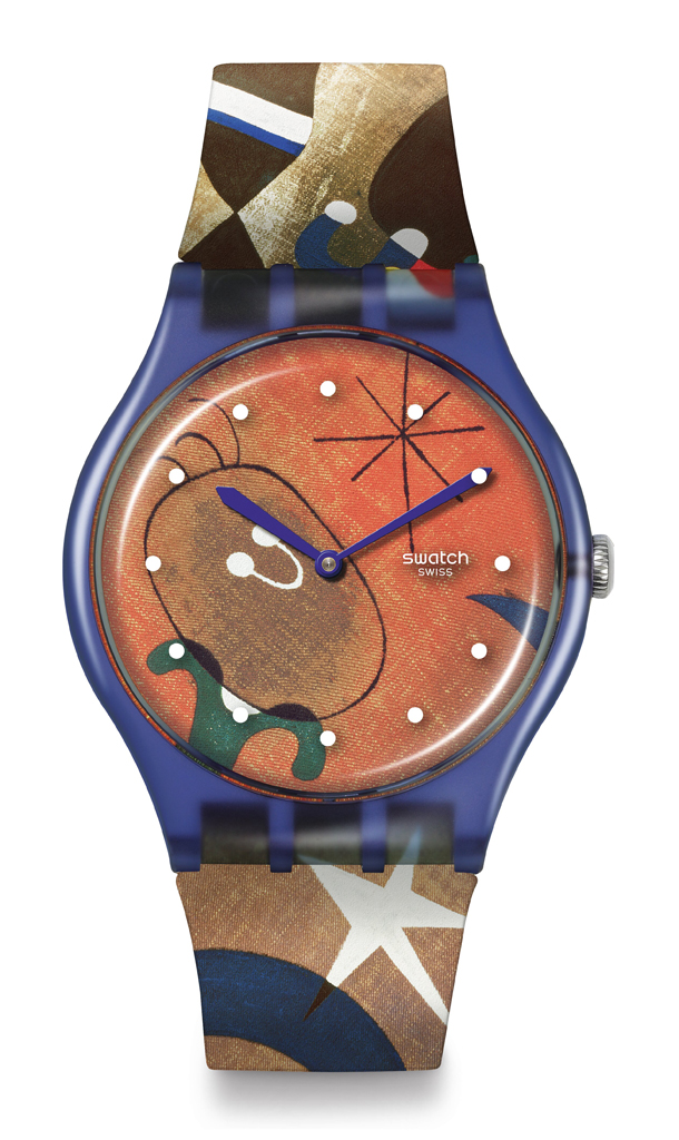 SWATCH MIRO"S WOMEN & BIRD IN TEH MOONLIGHT lifestyle