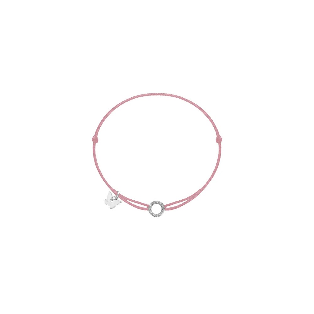 BORBOLETA Zircon Circle Bracelet