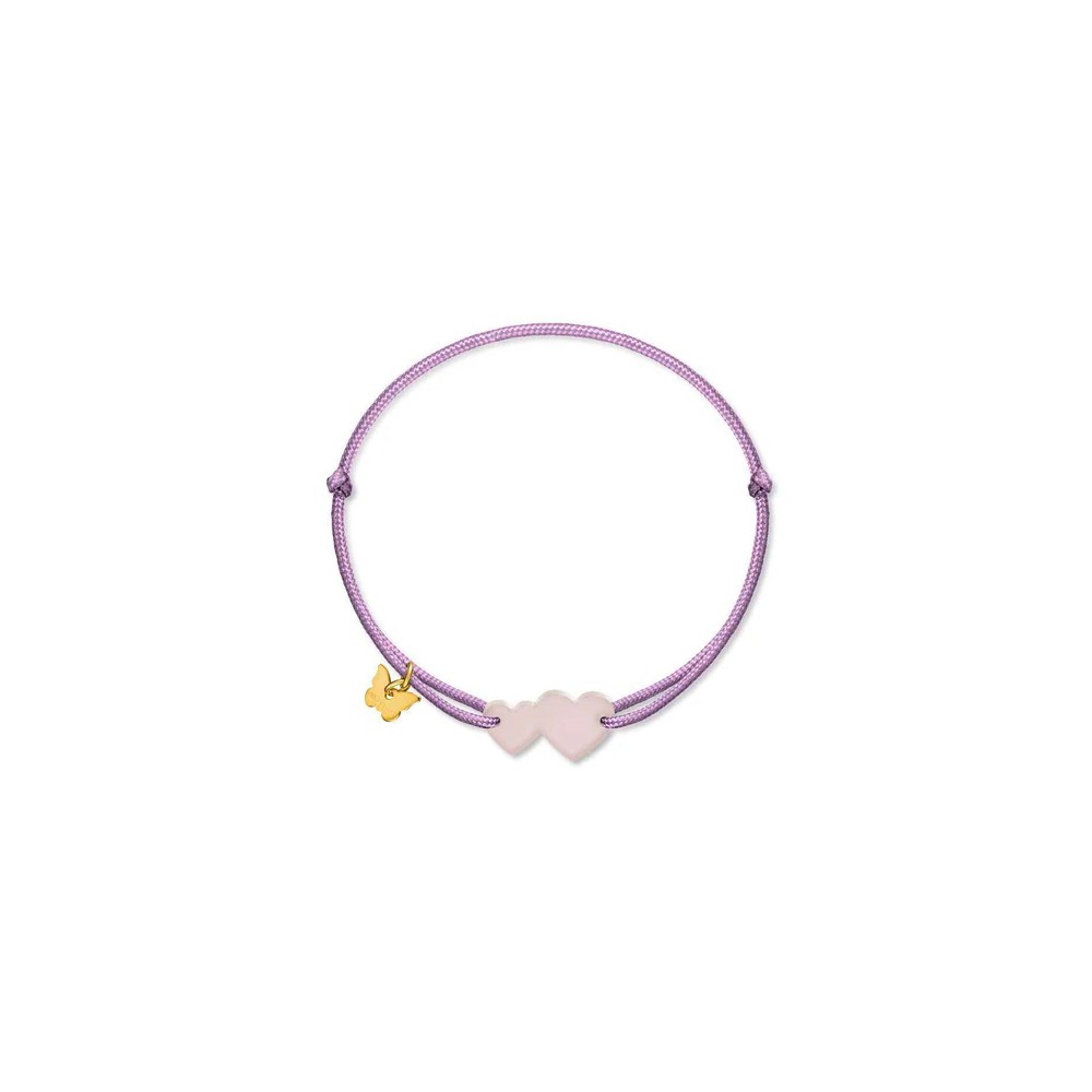BORBOLETA Classic Candy Two Hearts Bracelet