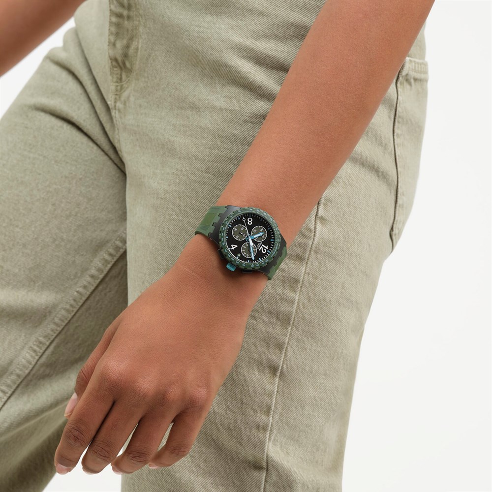 SWATCH OLIVE RUSH