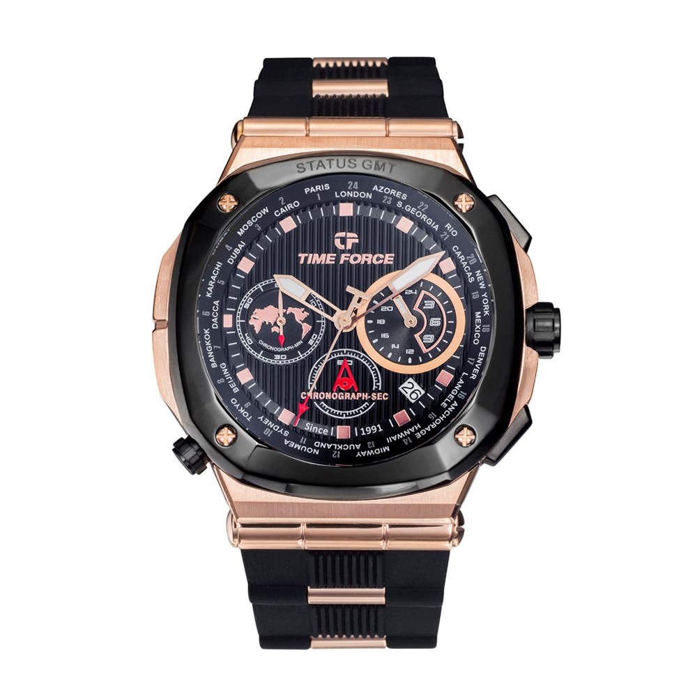 TIME FORCE STATUS ELITE GMT