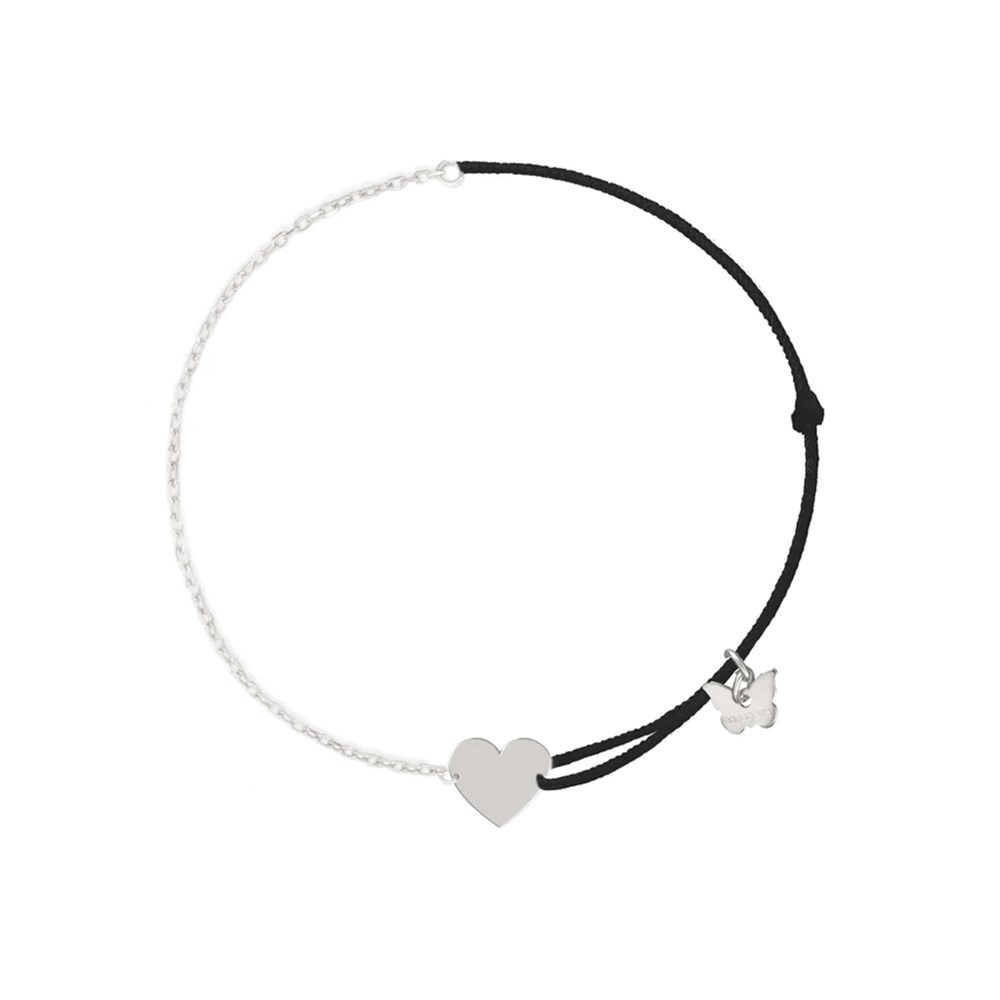 BORBOLETA Heart And Half Bracelet