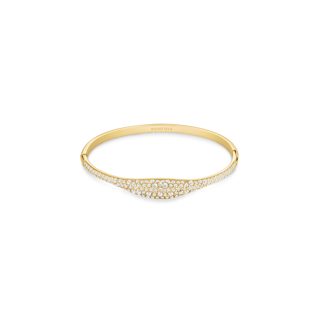 ROSEFIELD Pave Wave Bangle lifestyle