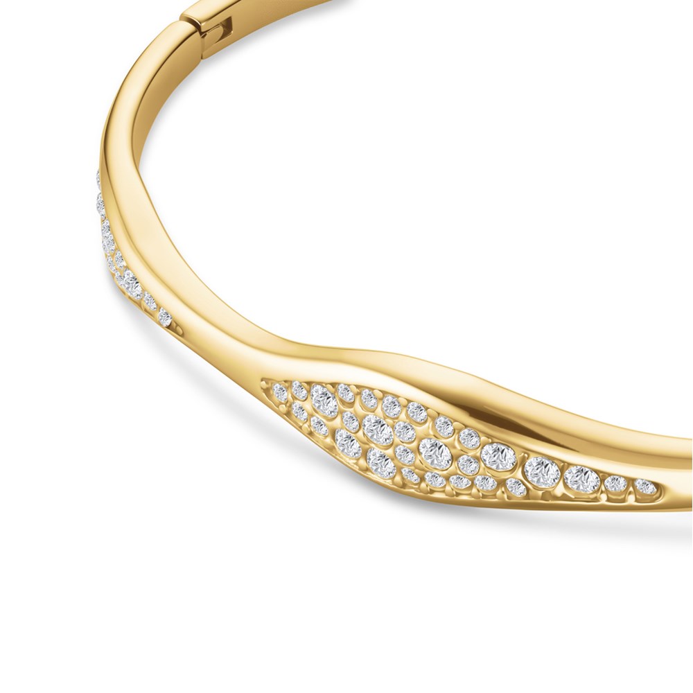 ROSEFIELD Pave Wave Bangle