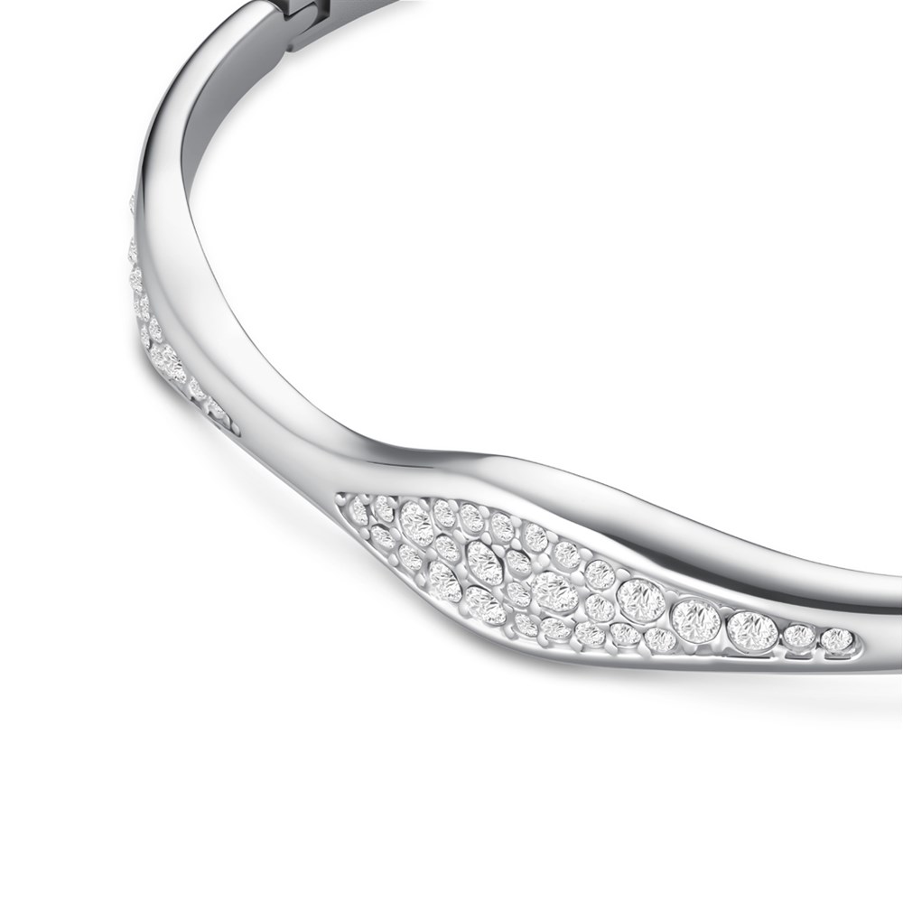 ROSEFIELD Pave Wave Bangle