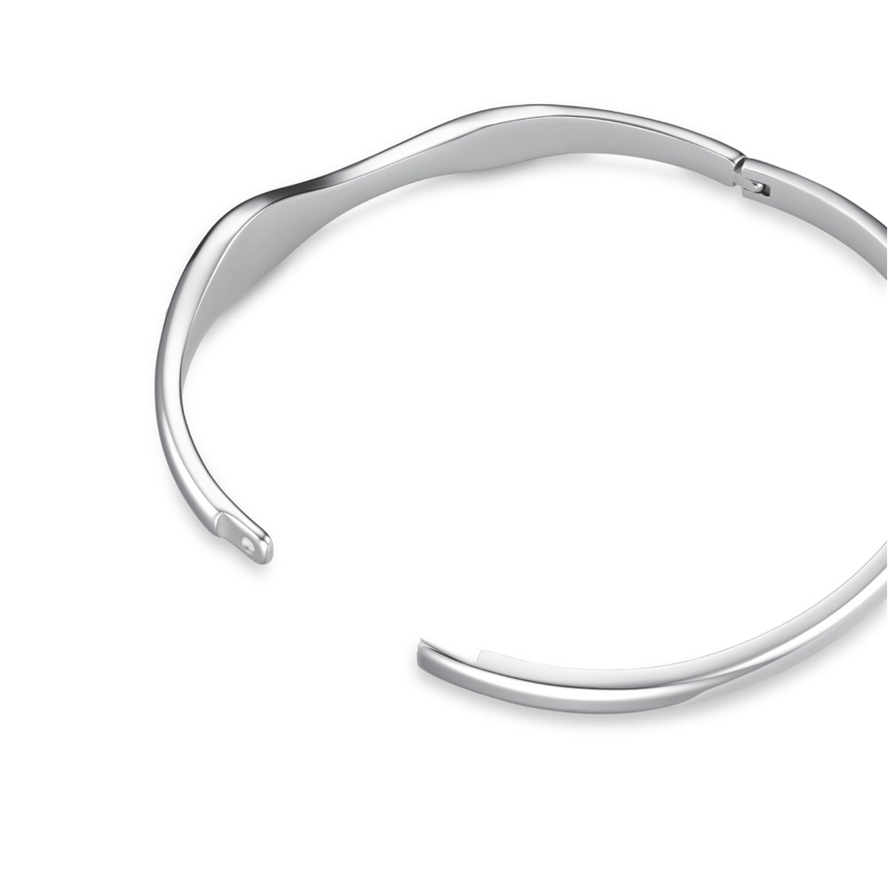 ROSEFIELD Pave Wave Bangle