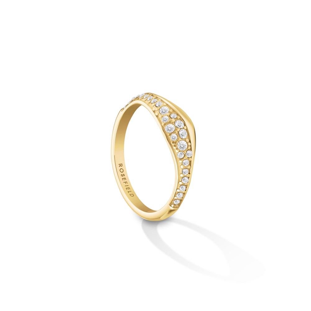 ROSEFIELD Pave Wave Ring