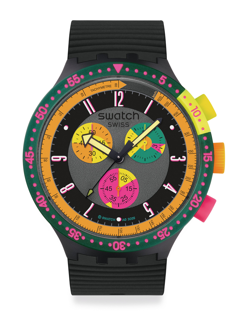 SWATCH NEON SEPPIA lifestyle