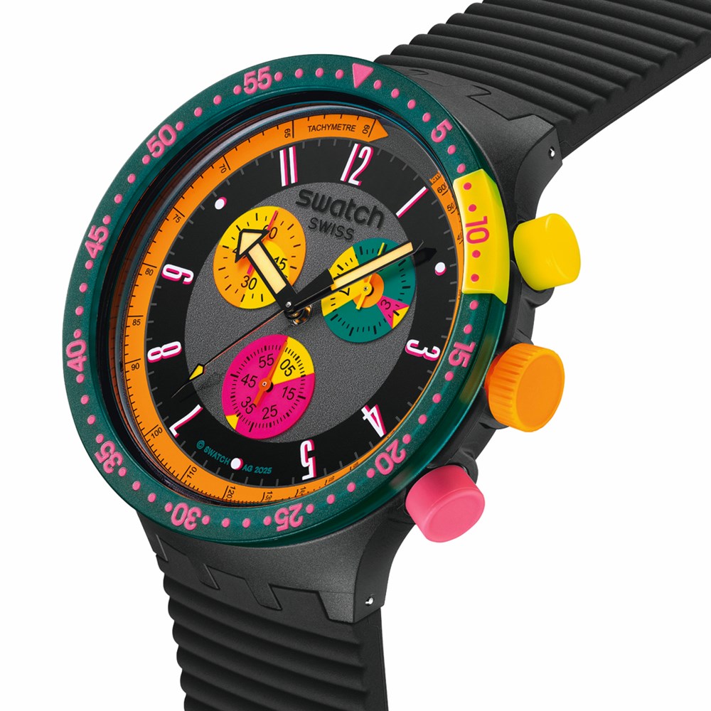SWATCH NEON SEPPIA