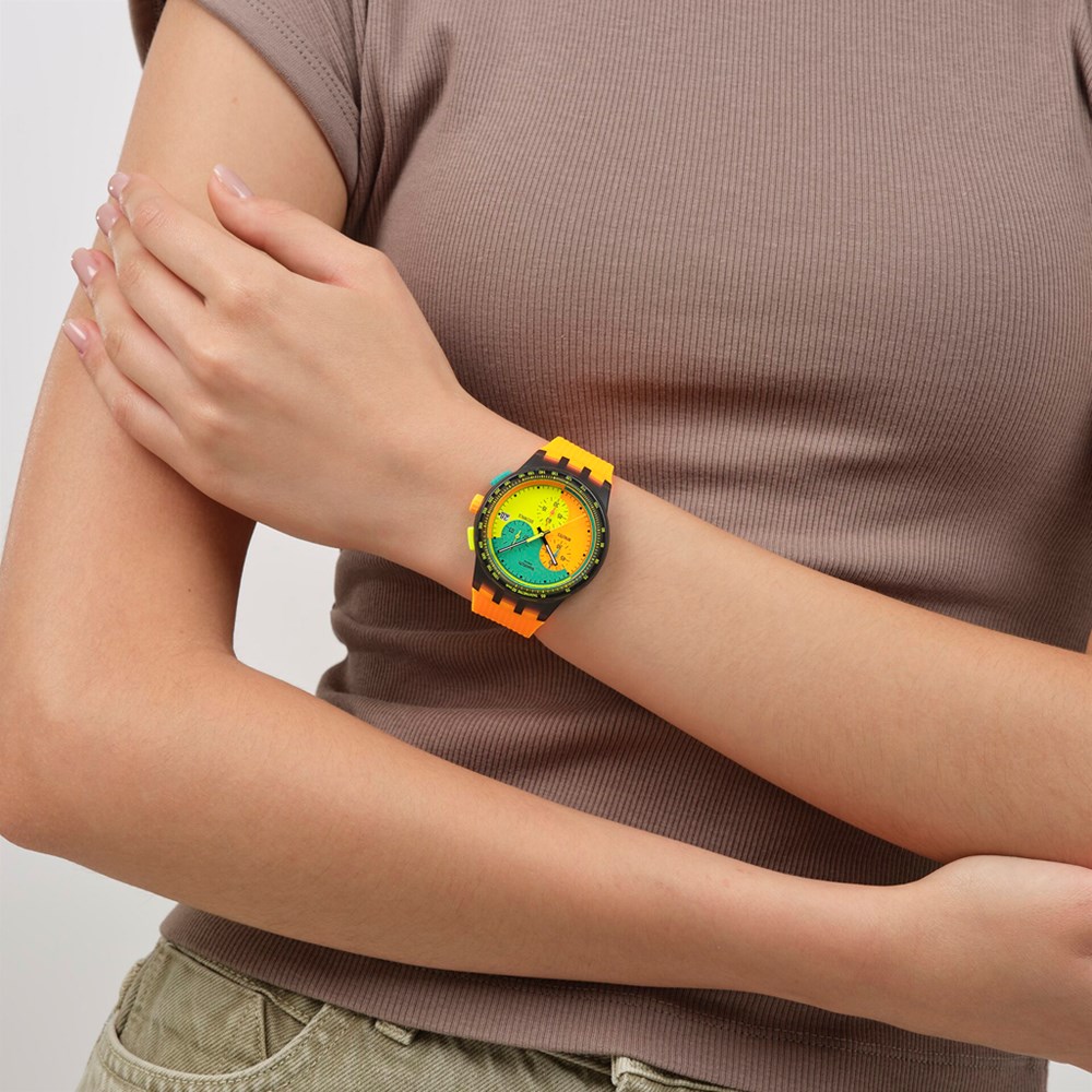 SWATCH NEON SIGNAL FLAG