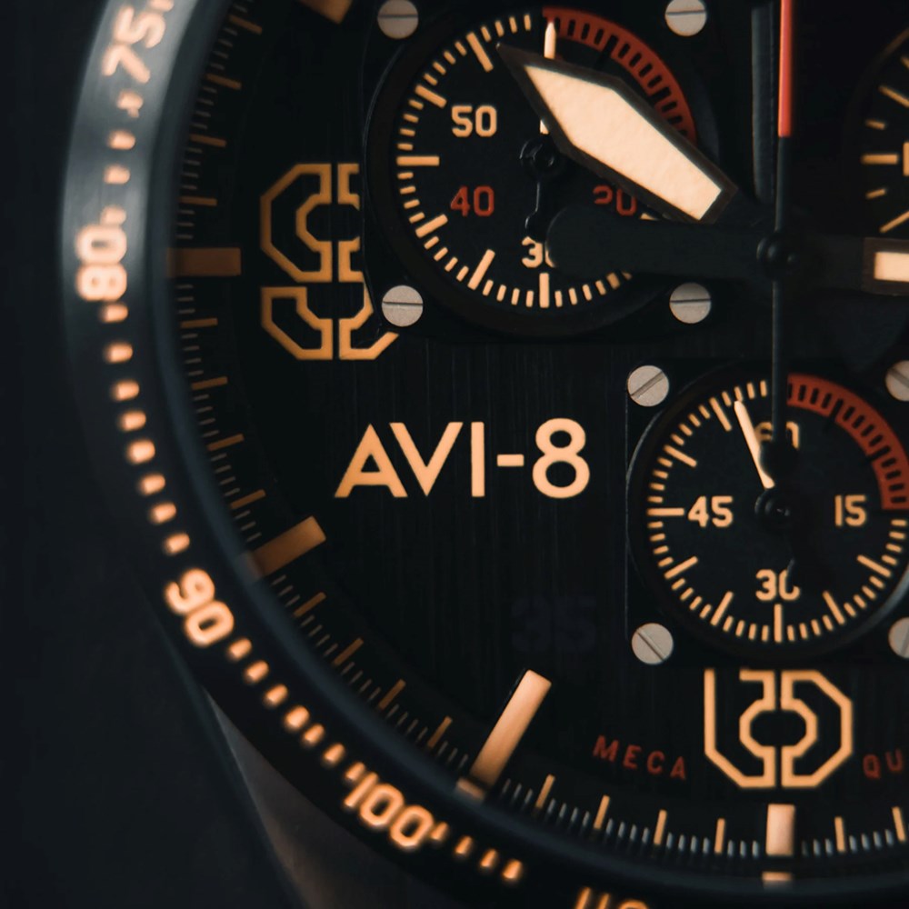 AVI-8 P-51 MUSTANG Blakeslee Chronograph