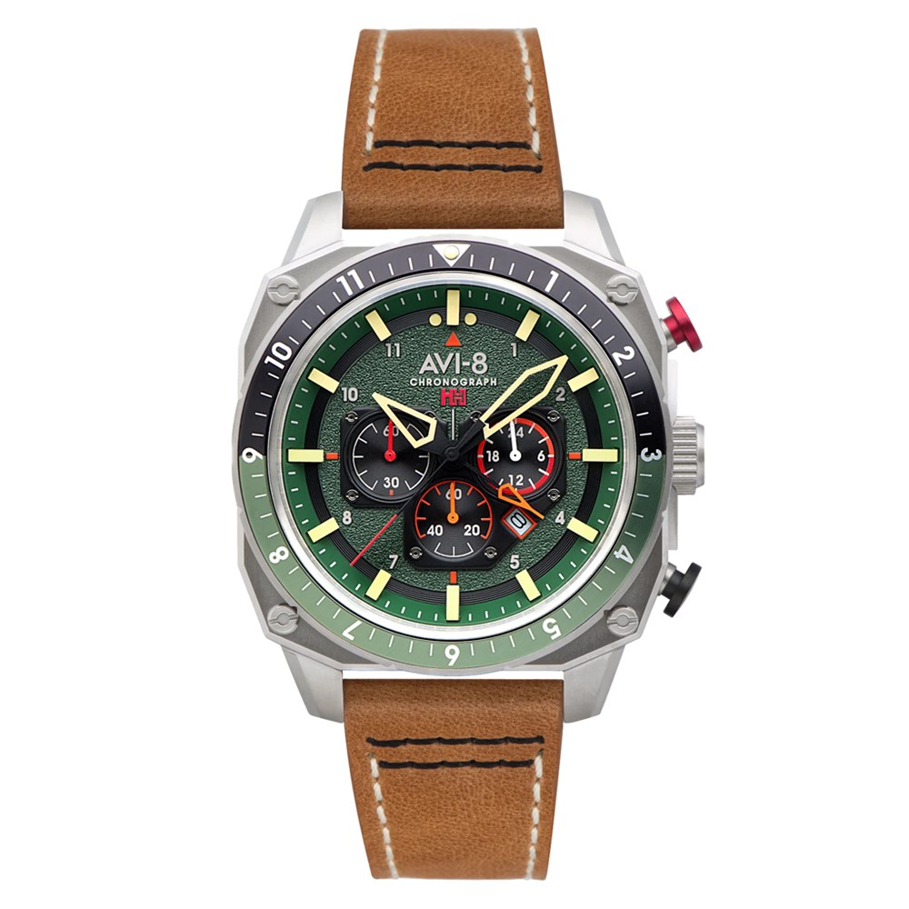 AVI-8 HAWKER HUNTER Atlas Dual Time Chronograph