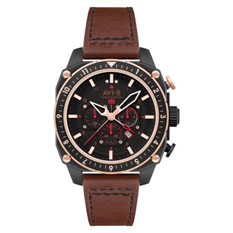 AVI-8 HAWKER HUNTER Atlas Dual Time Chronograph