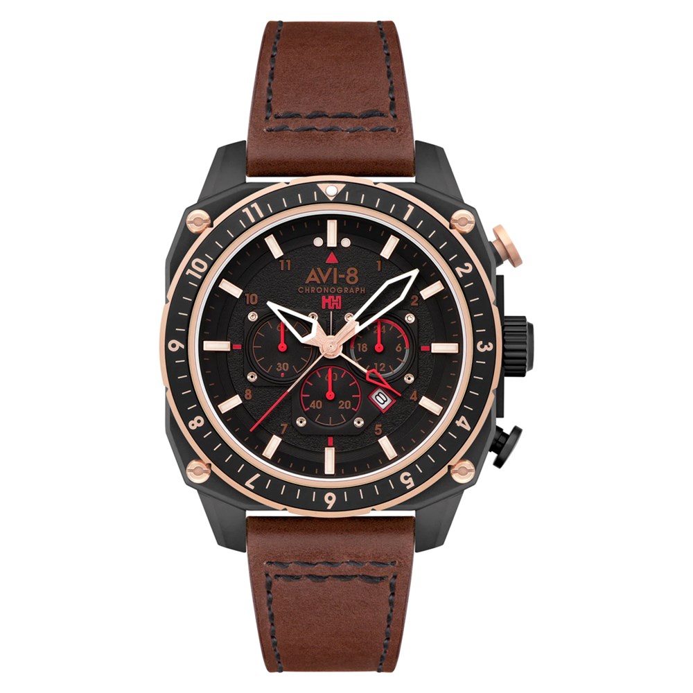 AVI-8 HAWKER HUNTER Atlas Dual Time Chronograph