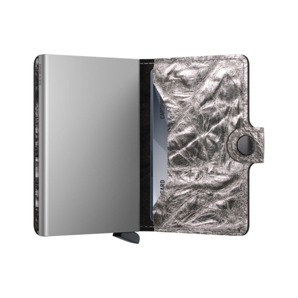 SECRID MINIWALLET CRUNCH SILVER