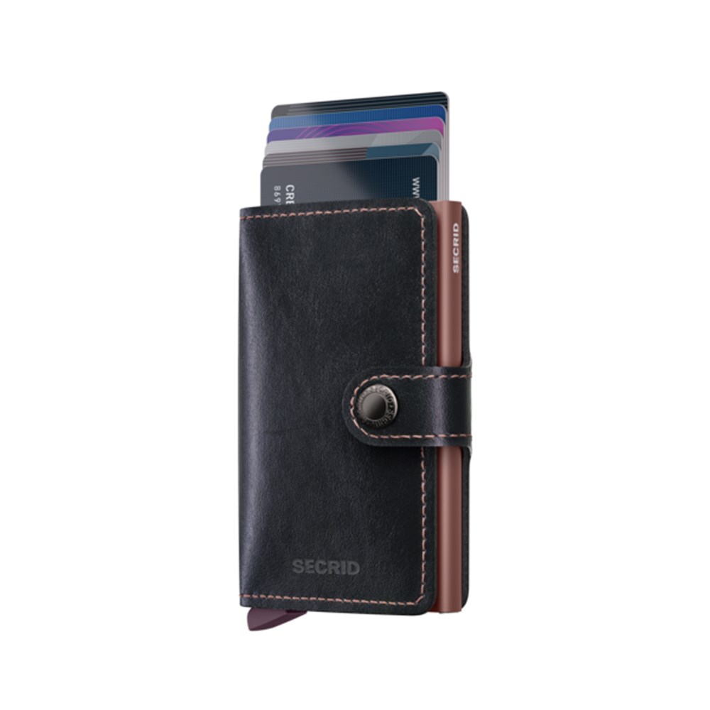 SECRID MINIWALLET MIRUM BLACK-ROSE