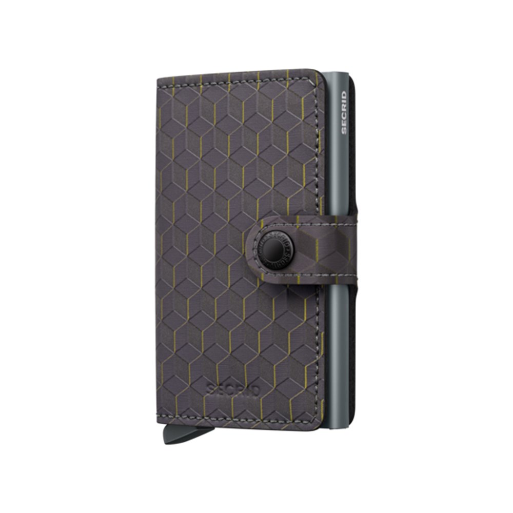 SECRID MINIWALLET OPTICAL GREY-YELLOW