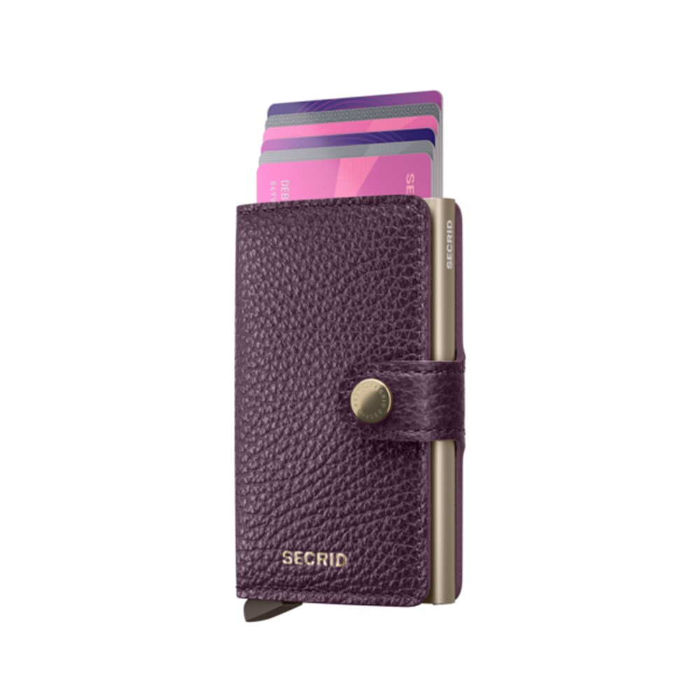 SECRID MINIWALLET PEBBLE GRAPE