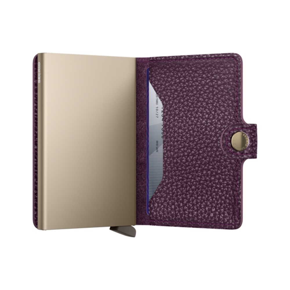 SECRID MINIWALLET PEBBLE GRAPE