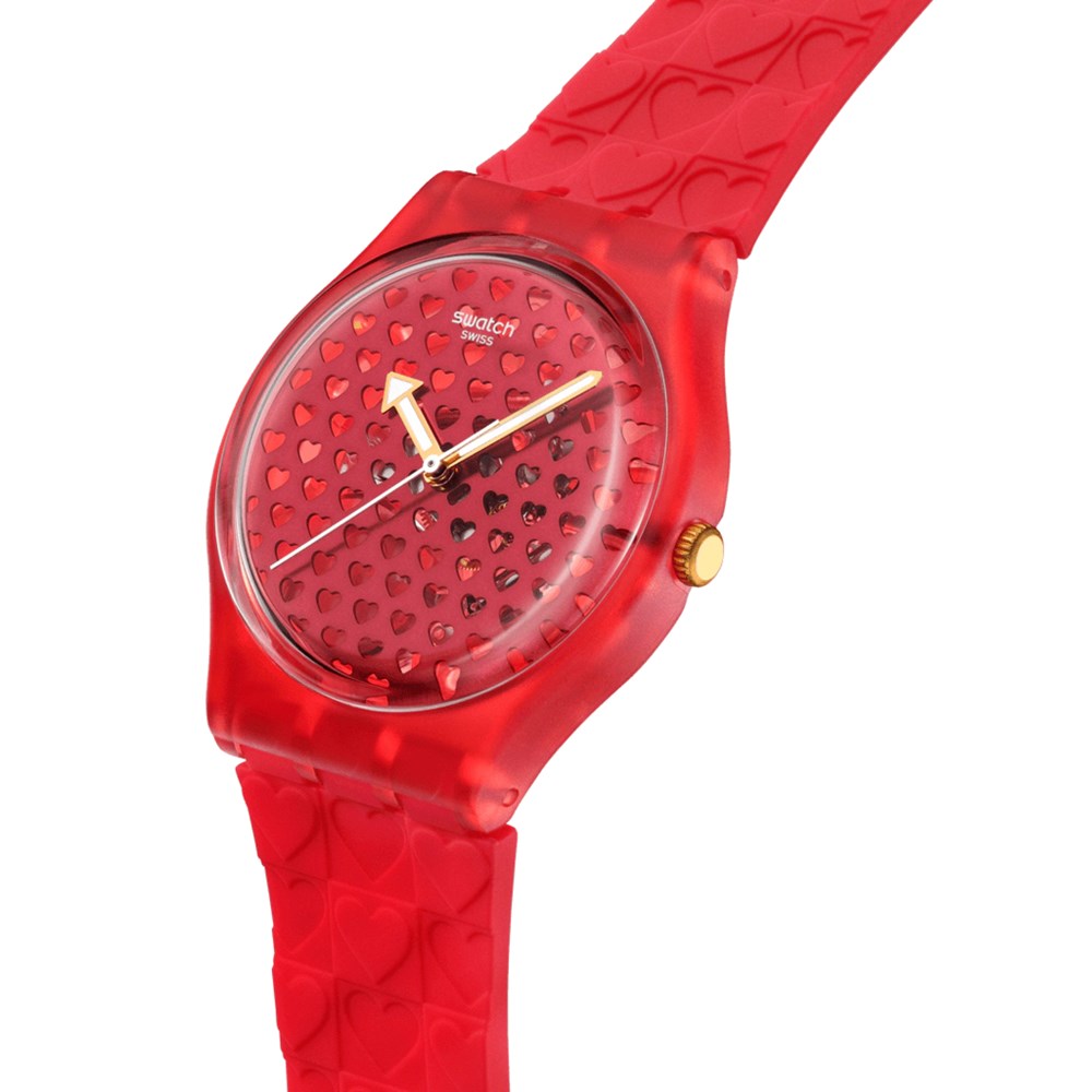 SWATCH LOVE IN SCARLET