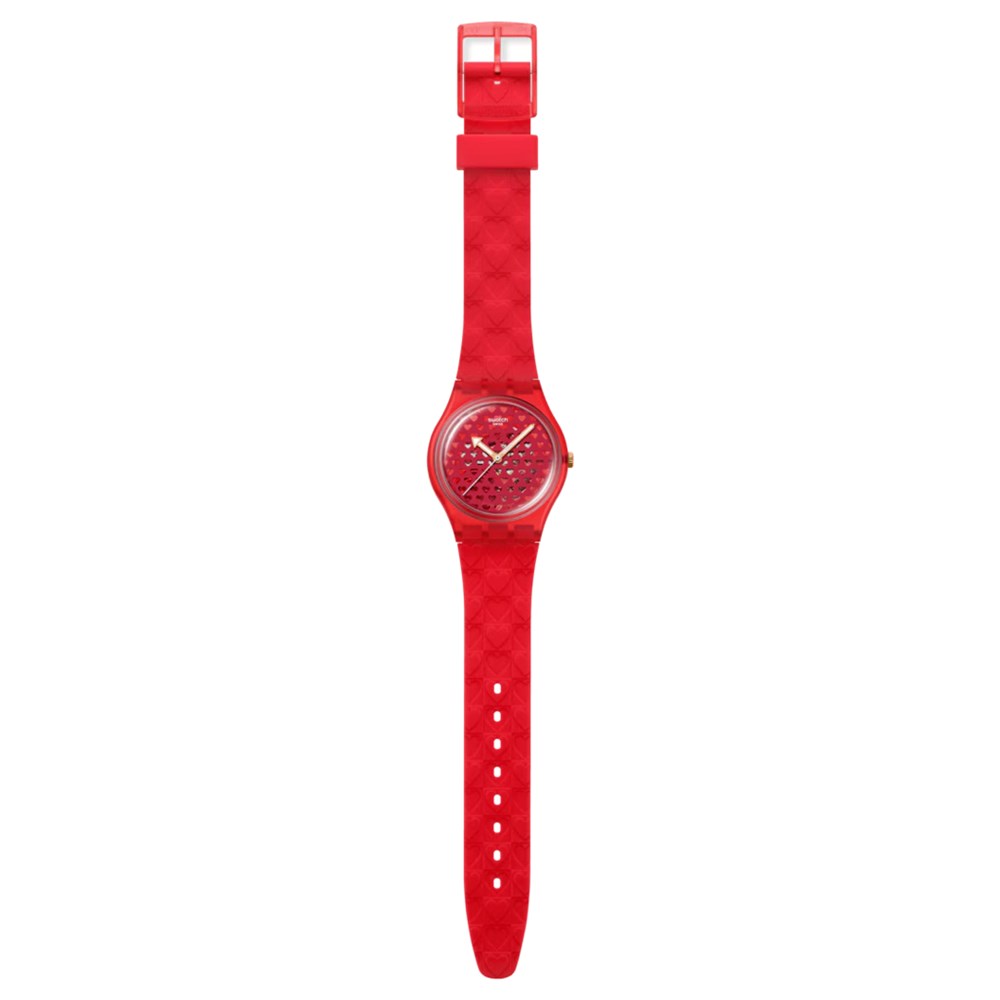 SWATCH LOVE IN SCARLET