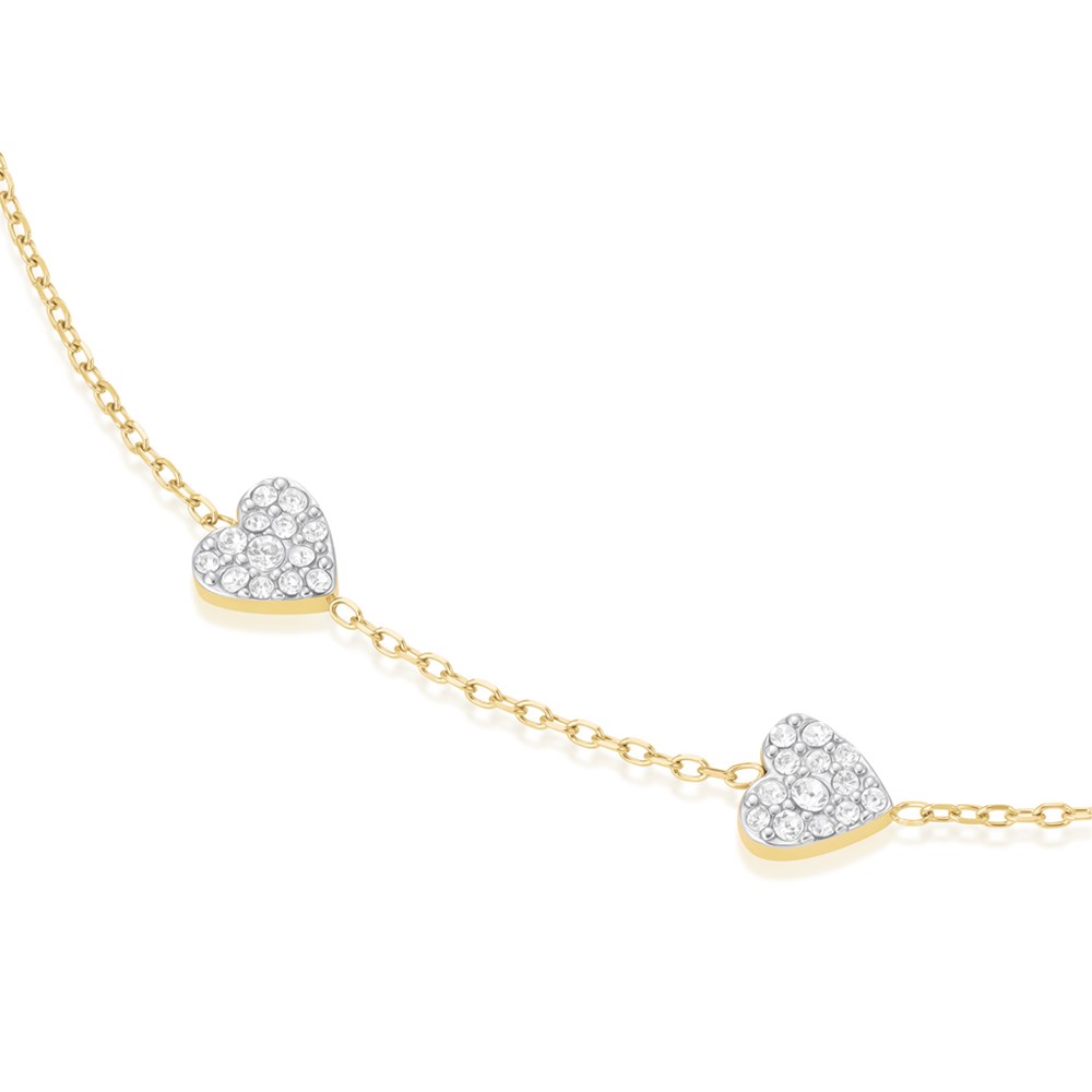 ROSEFIELD 3 Hearts Bracelet