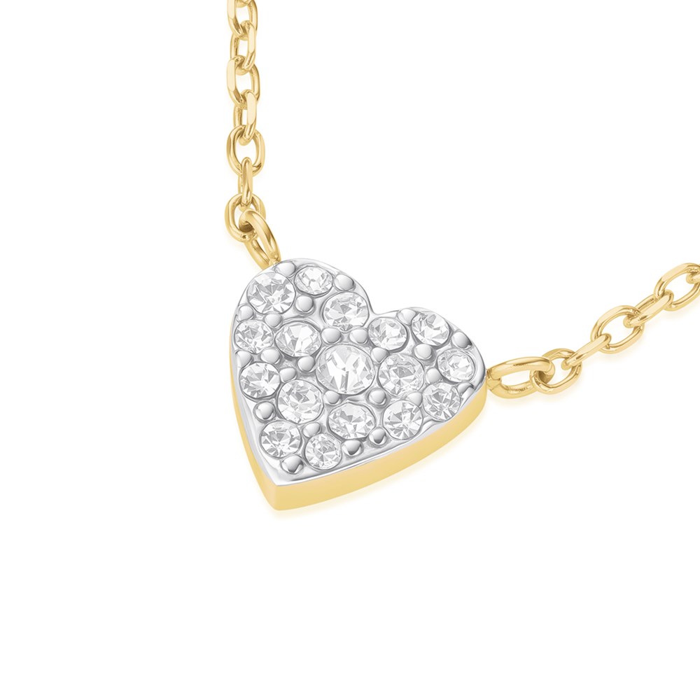 ROSEFIELD Pavé Heart Necklace