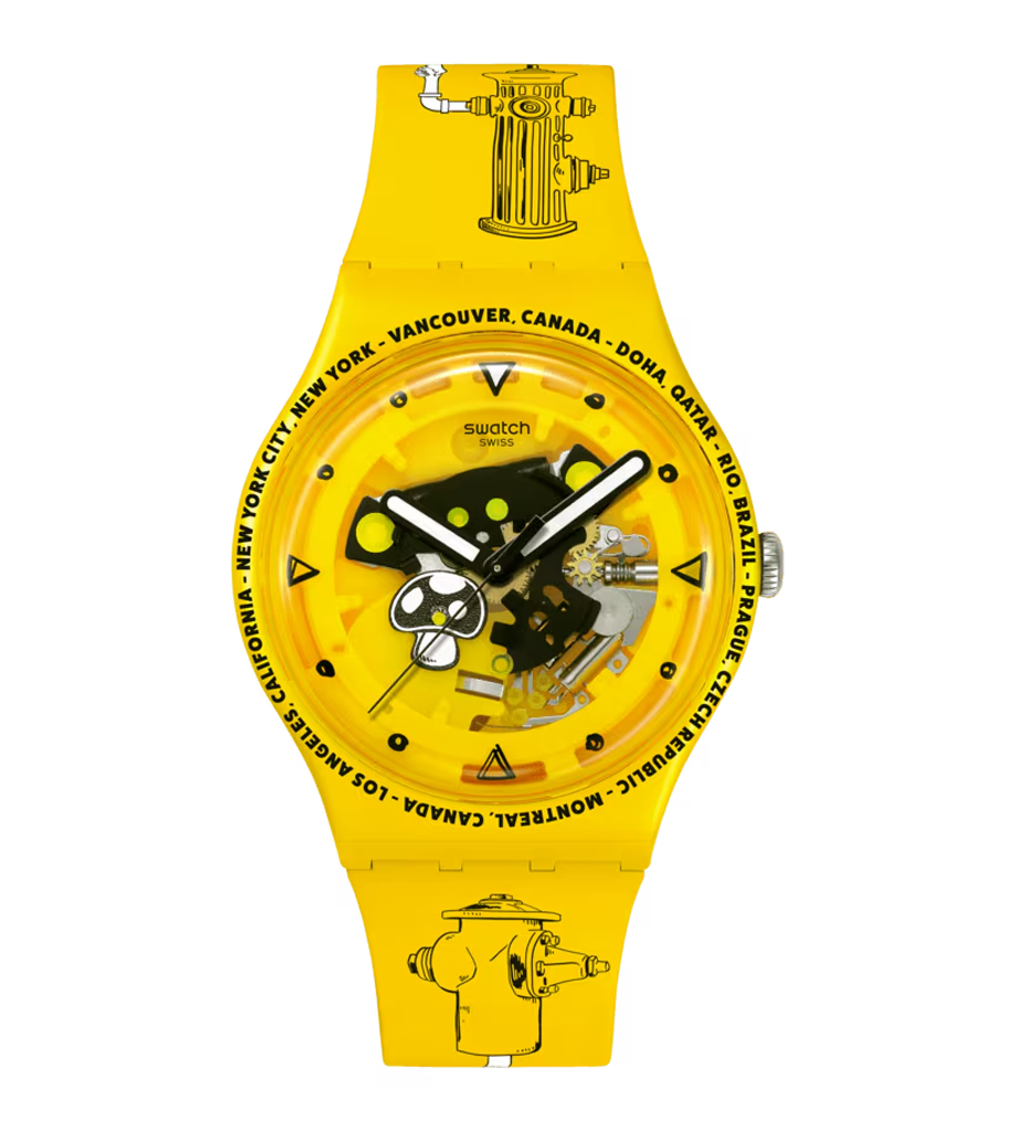 SWATCH TIME WITH ANDY ANDERSON lifestyle