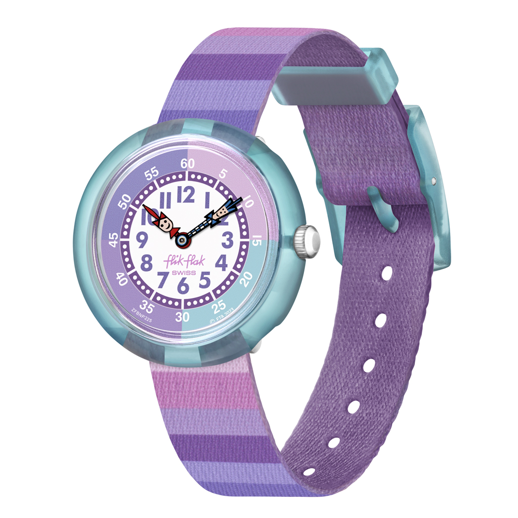 FLIK FLAK STRIPY PURPLE lifestyle