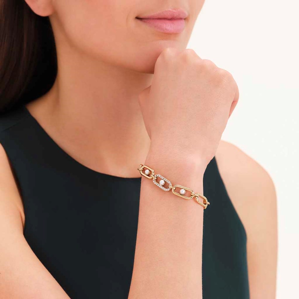 ROSEFIELD Pearl Crystals Bracelet