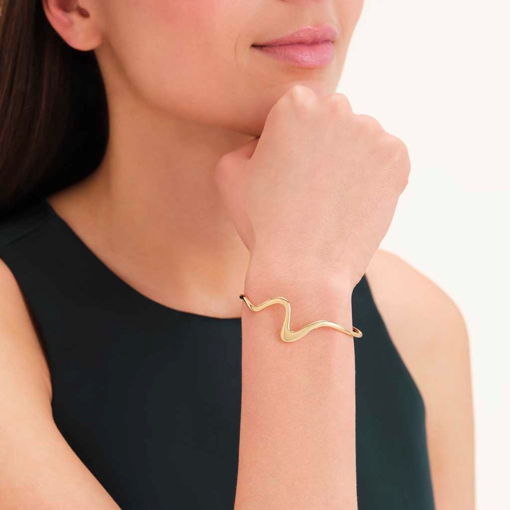 ROSEFIELD Wave Bangle