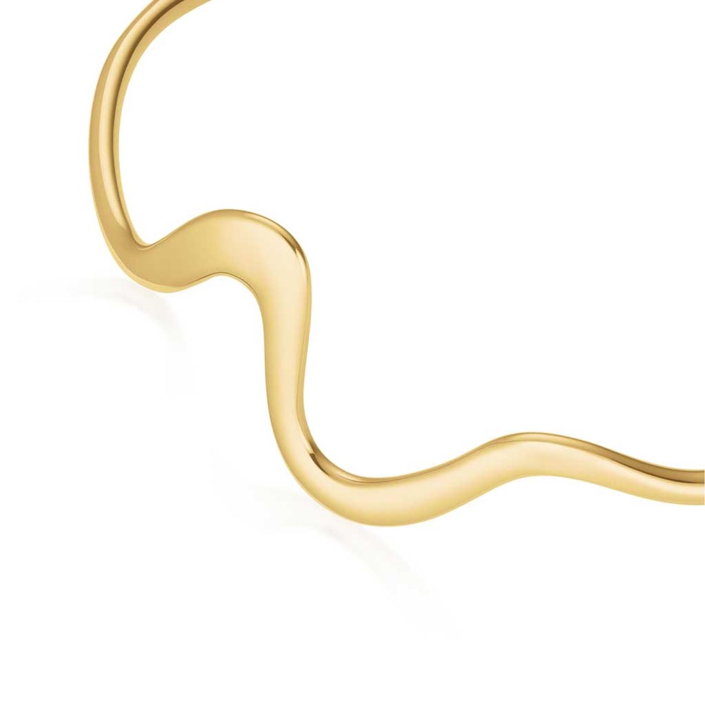 ROSEFIELD Wave Bangle