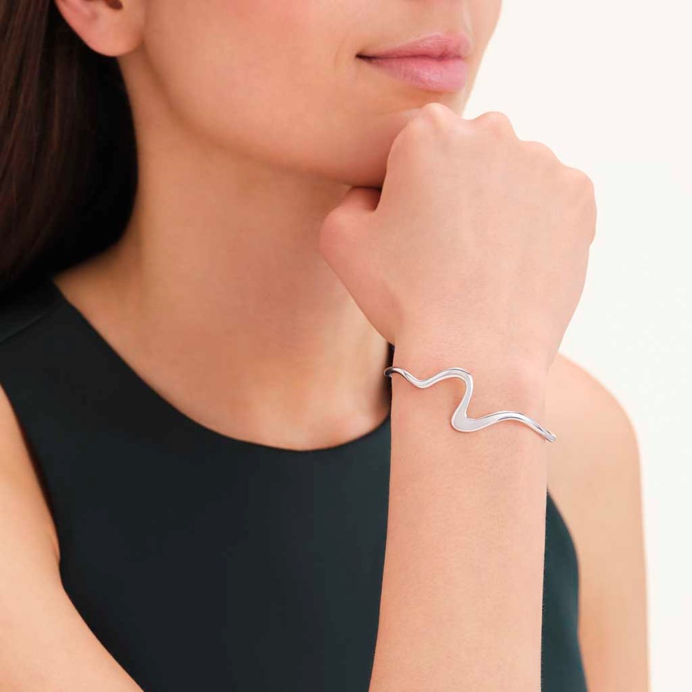 ROSEFIELD Wave Bangle